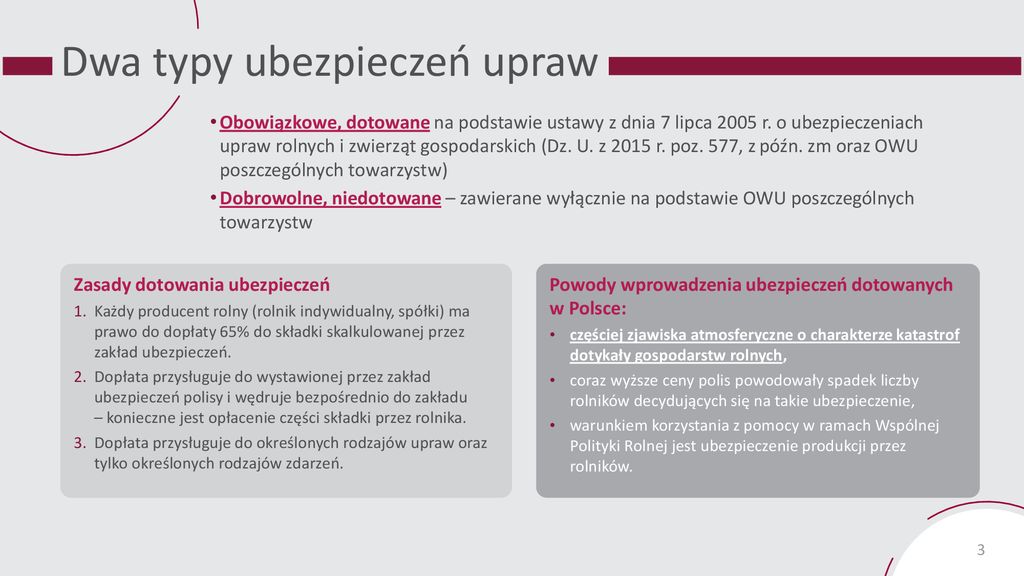 Ubezpieczenia Upraw Dla Wielu Gospodarstwa Rolnych Kluczowym Elementem